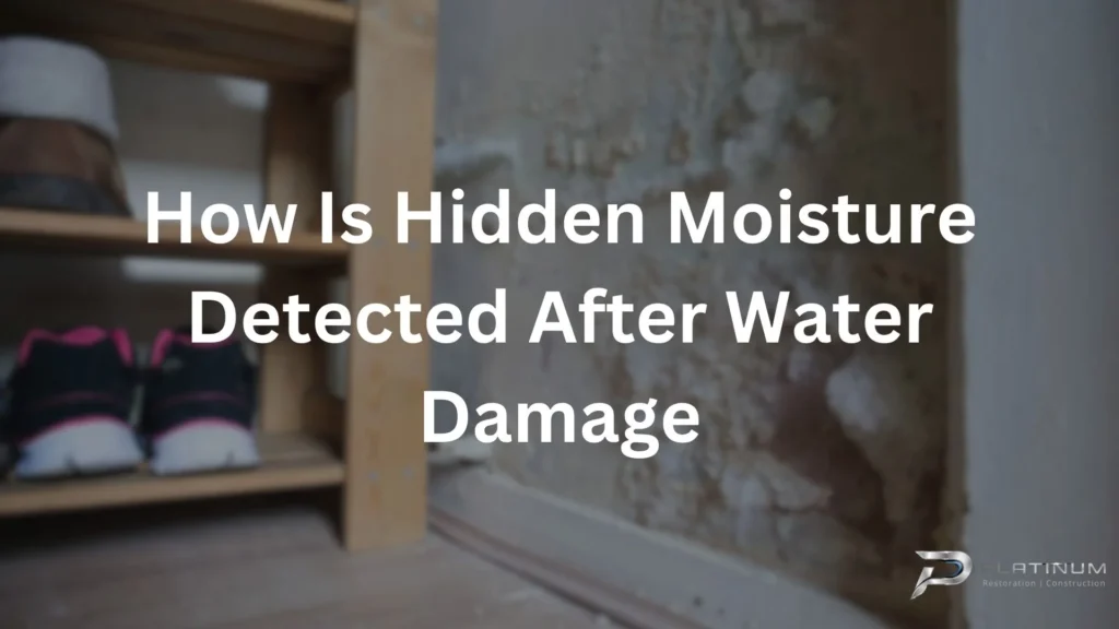 Hidden Moisture Detected After Water Damage?