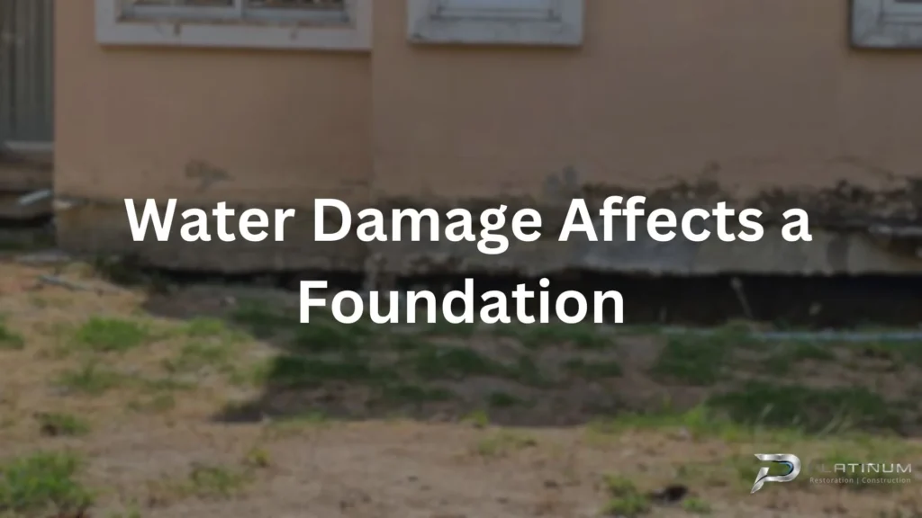How Long Does Water Damage Affect a Foundation?