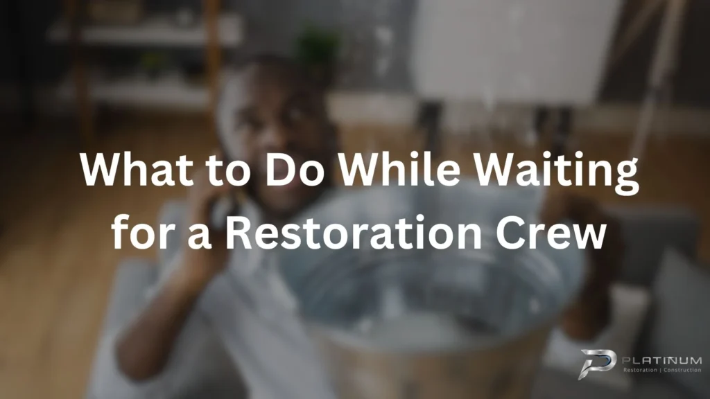 Waiting for a Restoration Crew