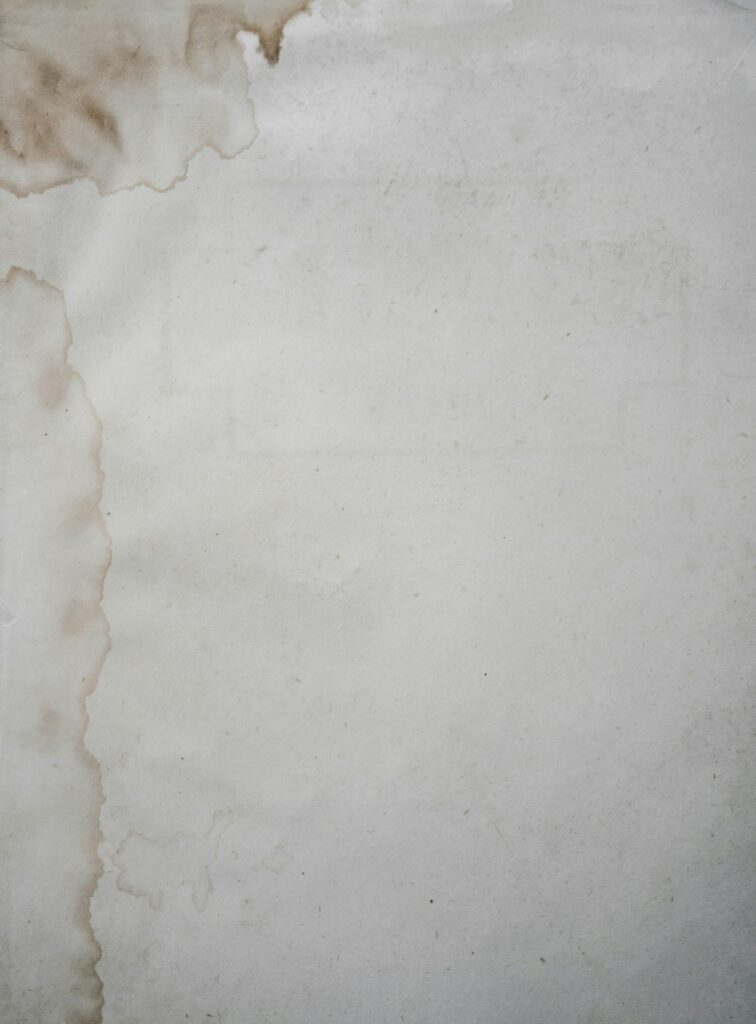 Water stain spreading across a ceiling