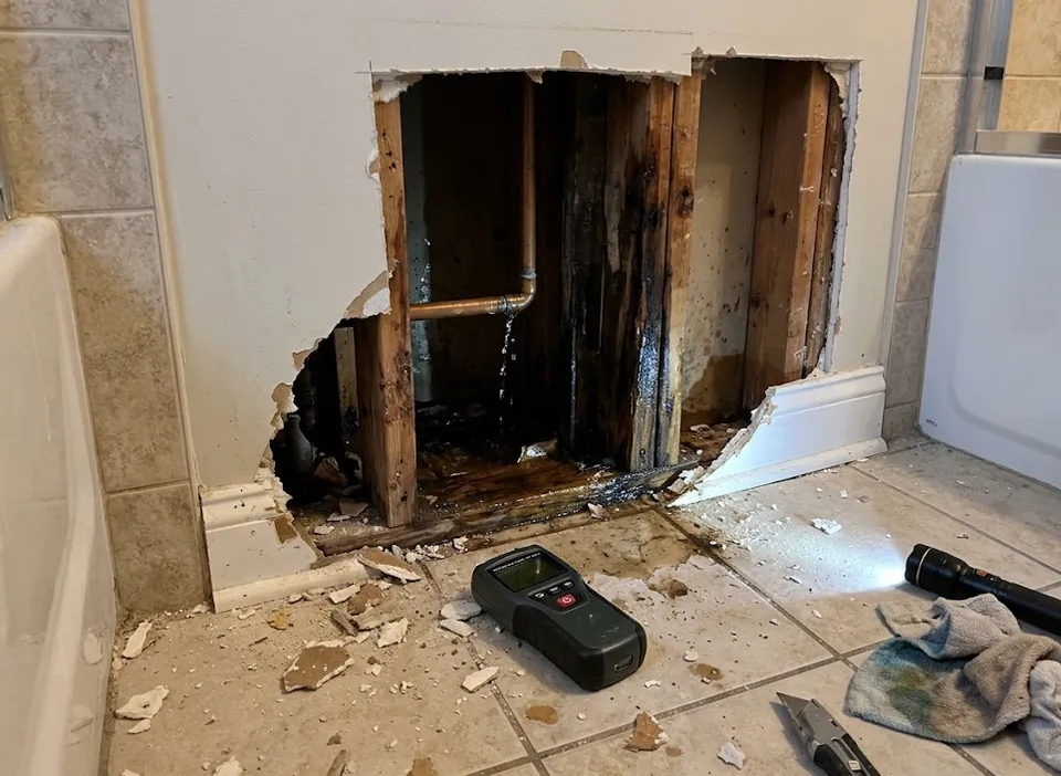 plumbing leak