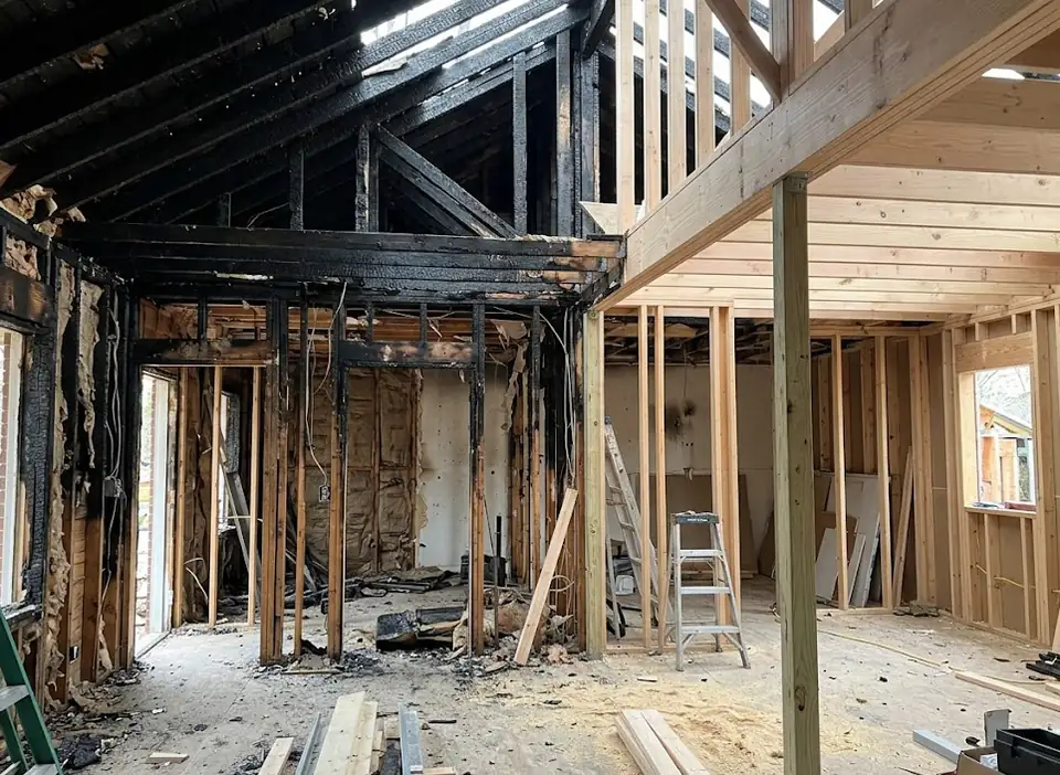 structural fire damage