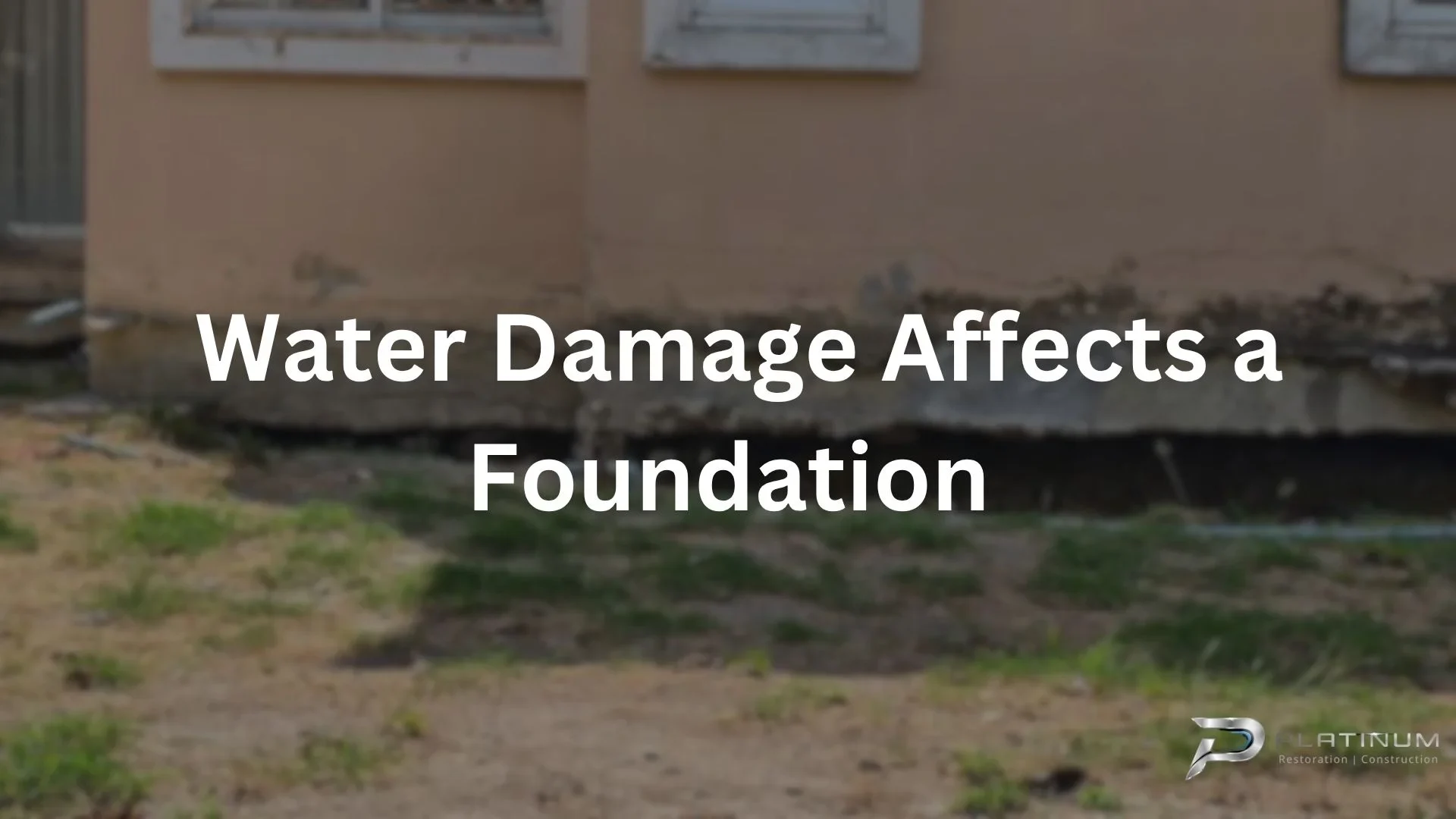 How Long Does Water Damage Affect a Foundation?